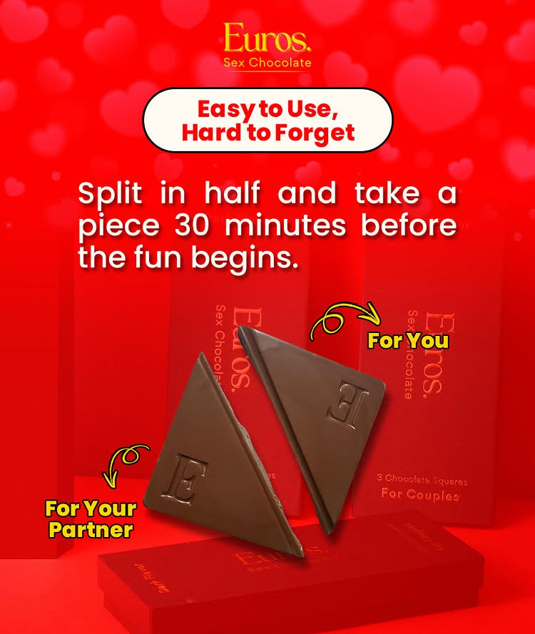 Euro chocolate 3 pcs